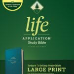 ISBN: 9781496439352 - NLT Life Application Study Bible, Third Edition, Large Print (LeatherLike, Teal Blue, Red Letter)