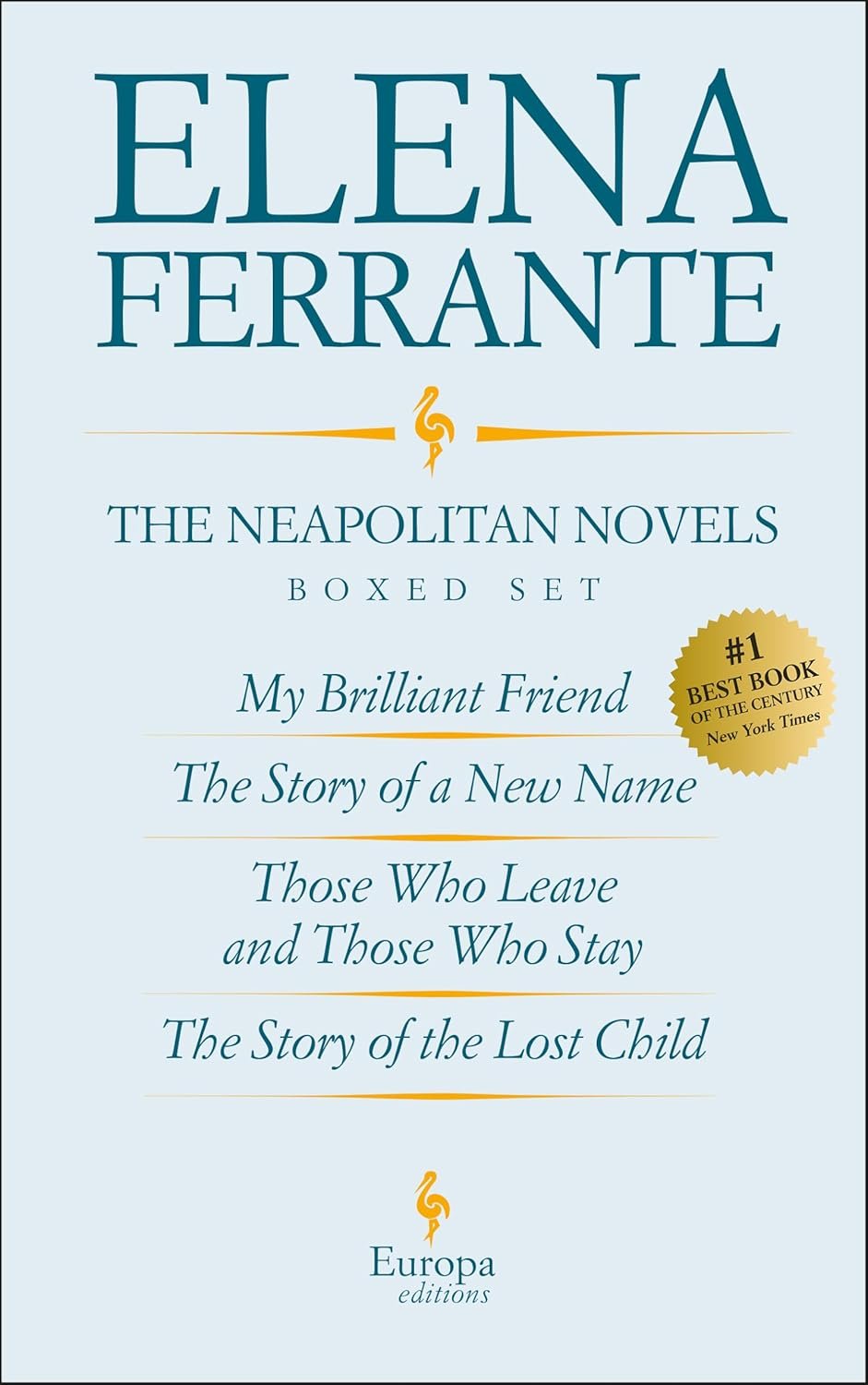 9781609455057.jpg ISBN: 9781609455057 - The Neapolitan Novels Boxed Set - Image 1